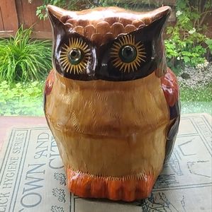 Vintage Owl Decor Box